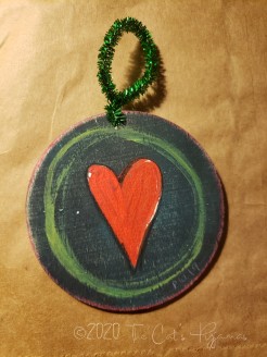 Simple Heart ornament